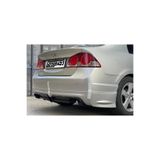 OEM GARAGE453 Honda Civic FD6 Arka Tampon Eki Plastik Boyasız