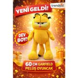 OEM Garfield Peluş Oyuncak 60 cm Büyük Boy Uzun Bacaklı Yumuşak Peluş Kedi