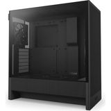 OEM H5 Flow 2024 - Kompakt Atx Mid-Tower Pc Oyun Kasası - Yüksek Hava Akışı - 2 x 120 mm Fanlar Dahil - 360 mm Ön ve 240 mm Üst Radyatör Desteği - Kablo Yönetim Sistemi - Temperli Cam - Siyah