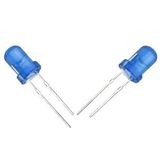 Oem Halmet Mantar Led 5mm Mavi