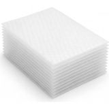OEM - Hazır Kesilmiş Patpat Balonlu Naylon – 30 cm x 30 cm – [tabak, Tencere, Elektronik ve Hediye Koruma] (30CM x 30CM, Birim, 50) - Şeffaf