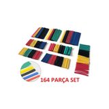 OEM Isıyla Daralan Makaron Seti 164 Parça 8 Farklı Çap Kablo Koruyucu İzolasyon Makaronu Termofit Set