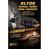 OEM Kanal Açma Disk Aparatı, Kablo Kanalı ve Boru Kanalı Açma Aparatı, Beton, Duvar, Mermer Kesimi Uyumlu, Spiral Taşlama Için, Yüksek Mukavemet, Profesyonel Yardımcı Ekipman, KDA001 - Siyah