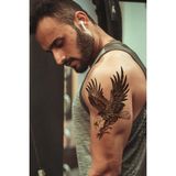 OEM Kartal Dövmesi, Kartal Geçici Dövme Tattoo, Üniseks Dövme, Kol Dövmesi, Omuz Dövmesi, Vücut Dövmesi, Geçici Dövme