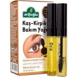 OEM Kaş - Kirpik Bakım Yağı 20ML | 10ML Kaş Lip Kapak +10ML Kirpik Rimel Kapak Olarak – Eyebrow And Eyelash Care Oil With Separate Applicators For Brows And Lashes