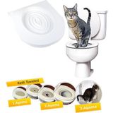 OEM Kedi Tuvalet Eğitim Seti Kedi Klozet Aparatı - AL3229