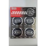 OEM Kia Alüminyum Yapıştırma Jant Göbeği 4 Lü 60mm