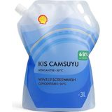 OEM Kışlık Cam Suyu -30°c Dereceye Kadar Dayanıklı Antifrizli 3 Lt Poşet Ambalaj