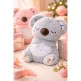 OEM Koala Uyku Arkadaşı 25cm Müzikli Nefes Alıp Veren Göğüs Kısmı Hareketli Bebek Peluş Oyuncak