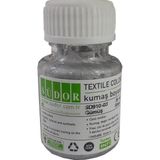 OEM Kumaş Boyası Yaldızlı Simli Tişört Çanta Tekstil Boyası 25 ml 1 Adet Südor Kumaş Boyası Tek Şişe 1 Adet Gümüş Gri - Gümüş - Gri