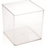 OEM Küp Saksı 2,8 Litre 15 cm Şeffaf Kristal Saksı