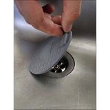 OEM Lavabo Kötü Koku Önleyici 3'lü Paket Lavabo Koku Giderici Silikon Mat Sızdırmaz Su ve Koku Geçirmez Ped Lavabo Kapağı Lavabo Tıpası Tapası Lavabo Tıkacı Gider Tıkacı Tapası - Gri