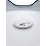 OEM Masa Kablo Geçiş Delik Kapağı Masa Kablo Rozeti Kablo Kanalı Kapağı 60MM - 60mm - Beyaz