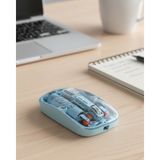 OEM Mavi Kablosuz Mouse Bluetooth ve USB Çift Mod Bağlantılı - 5800-8450 - Çok Renkli