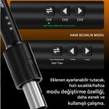 OEM Mechanic Airnova Sıcak Hava Istasyonu 1200W - Siyah