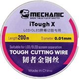 OEM Mechanic Itough x Cep Telefon & Tablet Ekran Ayırma Teli 0.01MM 200METRE - Bakır