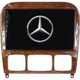 OEM Mersedes S Serisi S Clas W220 Android Multimedya Sistemi 4-64 Cadence R18 (1999-2005) Ön Kayıt Kamera Hediyel - Şeffaf