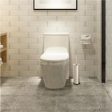 OEM Metal Wc Fırçası, Krom Tuvalet Temizleme Fırçası, Paslanmaz Çelik Saplı, Dayanıklı ve Hijyenik Banyo Aksesuarı