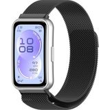 OEM [milano Loop] Huawei Band 11/11 Pro ile Uyumlu Kordon Manyetik Tasarımlı Paslanmaya Dayanıklı Huawei Band 11 Kordon Terletmeyen Nefes Alabilen Metal Hasır Huawei Band 11 Pro Kordonu