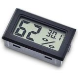 OEM Mini LCD Dijital Elektronik Siyah Termometre Higrometre Sıcaklık Nem Ölçer (Kablosuz)