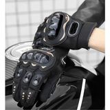 OEM Motosiklet Eldiveni Dokunmatik Uyumlu Uzun Siyah Motor Eldiveni Kemik Avuç Içi Korumalı Motorcu Eldiven Nx1