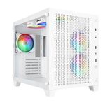 Oem Muadil 9505G ve 9510G Uyumlu Mesh Kısa Dikey Çizgi Havalandırma Ön Panel Beyaz