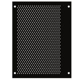 Oem Muadil 9505G ve 9510G Uyumlu Mesh Üçgen Prizma Havaladırma Ön Panel Siyah
