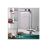 OEM MUTFAK EVİYE BATARYASI DUAL FLOW ARITMA ÇIKIŞLI DUŞ ŞELALE 4 FONKSİYONLU SPİRALLİ İTHAL 7YIL GARANTİ