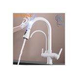 OEM Mutfak Evye Bataryası Smart Dual Flow Su Arıtma Çıkışlı Mat Beyaz Dokunmatik Spiralli 7 Yıl Garanti Mat Beyaz, Model Kodu: TYCPHAN4KN170538229275409