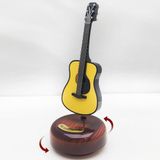OEM Müzik Kutusu Mekanizmalı Dönen Ahşap Gitar