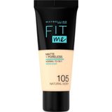 OEM New York Fit Me Matte+Poreless Fondöten - 105 Natural Ivory (30 Ml)