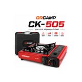 OEM Orcamp CK-505 Portatif Kamp Ocağı Çantalı Gaz Stop Emniyetli KTS-227 Kartuş Uyumlu