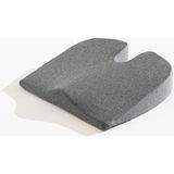 OEM Ortopedik Eğimli Visco Minder Ofis Araba Koltuk Oturma Minderi 42X40X9X2 cm - Gri