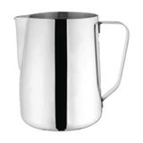 OEM Paslanmaz Çelik Süt ve Kahve Potu, Pitcher Sütlük, Süt Köpürtücü, Köpürtme Kabı, 700 ml - Gümüş