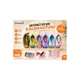 OEM Peluş Kalemlik Sevimli Kalem Kutusu Geniş Hacimli Fermuarlı Okul Kalemliği Kız Çocuk Kalem Çantası