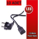 Oem Power ( Güç ) Kablosu 1.5 Metre Orjinal 10 Adet - 1,5 m