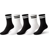 OEM Premium Karışık 5’li Kadın Kolej Çorap Seti - Rahat ve Şık Kullanım - 36 - 40 - Karışık Renk
