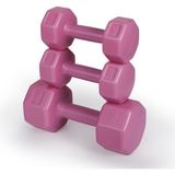 OEM Psspor 3 Set Pembe Renk Dambıl Seti (2 Adet 1kg - 2 Adet 2kg - 2 Adet 3kg Gönderim Yapılmaktadır) - Siyah