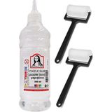 OEM Puzzle Yapıştırıcı 500 ml 1 Adet ve Silindir Sünger Fırça 2 Adet Monalisa Pazıl Yapıştırıcısı - Belirtilmemiş