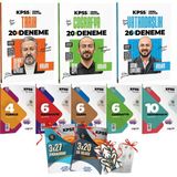 OEM Retro Yayıncılık 2026 Kpss Gygk Retro Yayınları Tarih Coğrafya Vatandaşlık 66 Deneme Seti ve 7li Branş Deneme Seti Celal Özyıldız