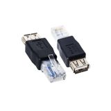 OEM RJ 45 Erkek Usb A Dişi Ethernet Çevirici Jack