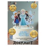 OEM Roekraft Elsa konseptli Doğum Günü Süsü , Elsa temalı pasta süsü