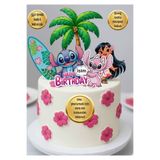 OEM Roekraft Lilo ve Stitch Pasta Süsü Seti