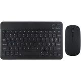 OEM Samsung Galaxy Tab A9 Plus Tüm Seri Ile Uyumlu Bluetooth Özellikli Klavye Mouse Set Siyah
