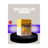 OEM Sarı Şifreli Eğitici Çocuk Kumbarası Otomatik Para Girişli