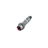 OEM Sinyal Lambası Ø8mm Metal 12v Kırmızı