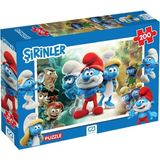 OEM Şirinler Lisanslı 200 Parça 33X48CM Çocuk Puzzle Yapboz Serisi