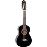OEM Siyah Klasik Gitar +Kılıf+ Yedek Tel Seti+Pena VC104 Bk