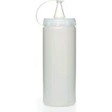 OEM Sızdırmaz Kapaklı Plastik Yağ Şişesi Yağdanlık Sos Şişesi 700 Ml.