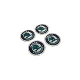 OEM Skoda Yeşil Alüminyum Yapıştırma Jant Göbeği 4 Lü 60MM